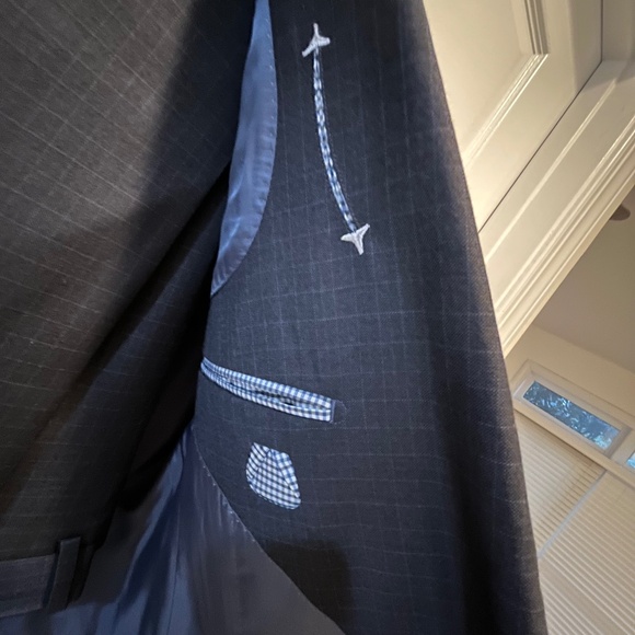 Men’s Paul Betenly Dark Blue Suit - Picture 4 of 10